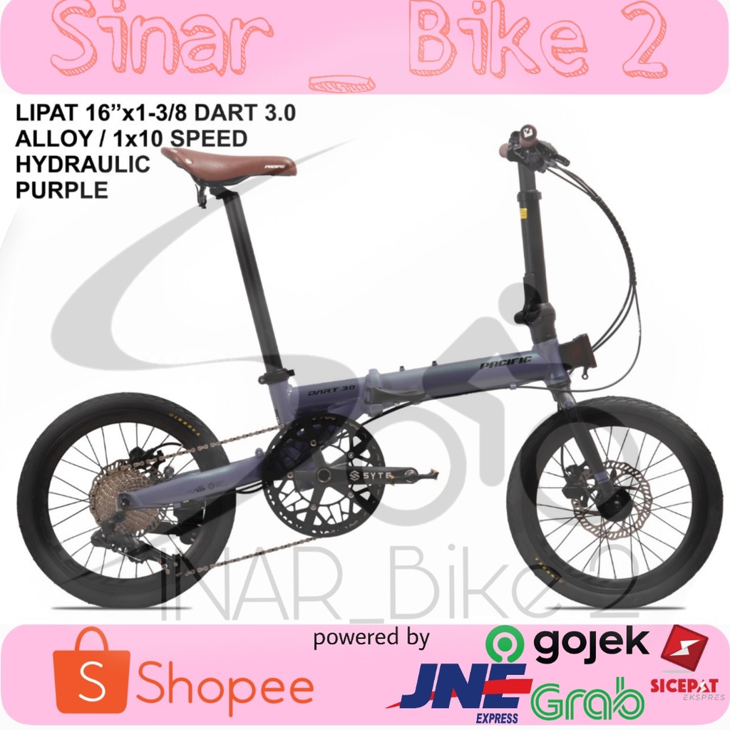 Sepeda Lipat 16Inch Pacific Dart 3.0