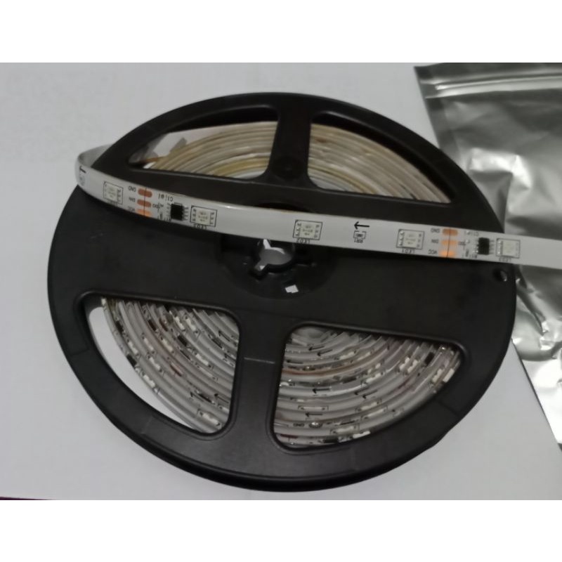 LED STRIP RGB Running 12 Volt Lampu plafon kabin Mobil ELF truck/bus 1ic 3Led