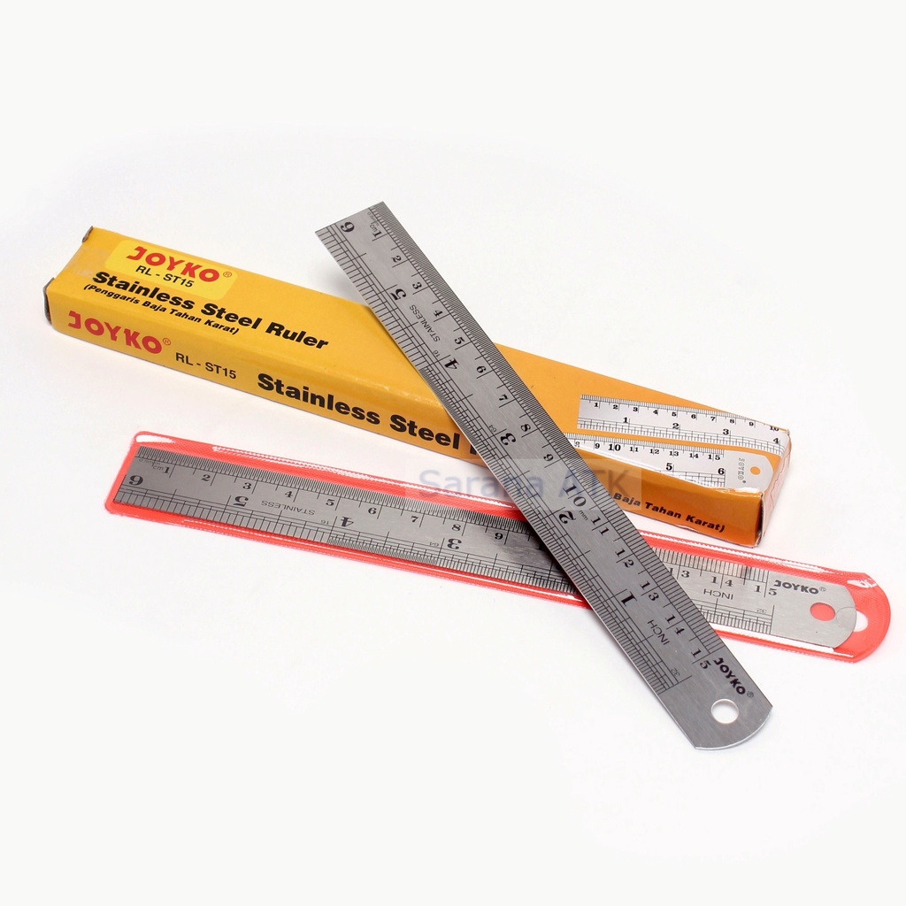 

JOYKO Ruler Stainless RL-ST15 [ 1 Buah ]