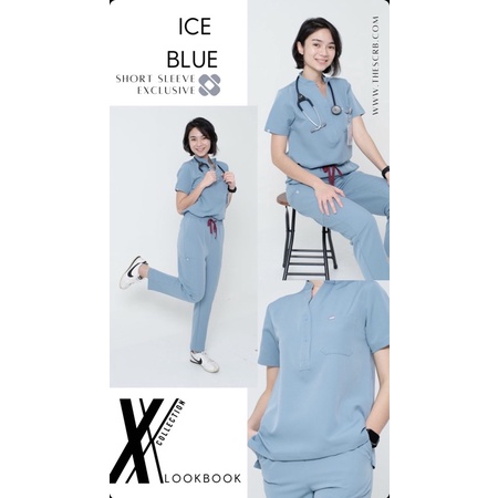 SCRB XX Collection Ice Blue size M LANGKA