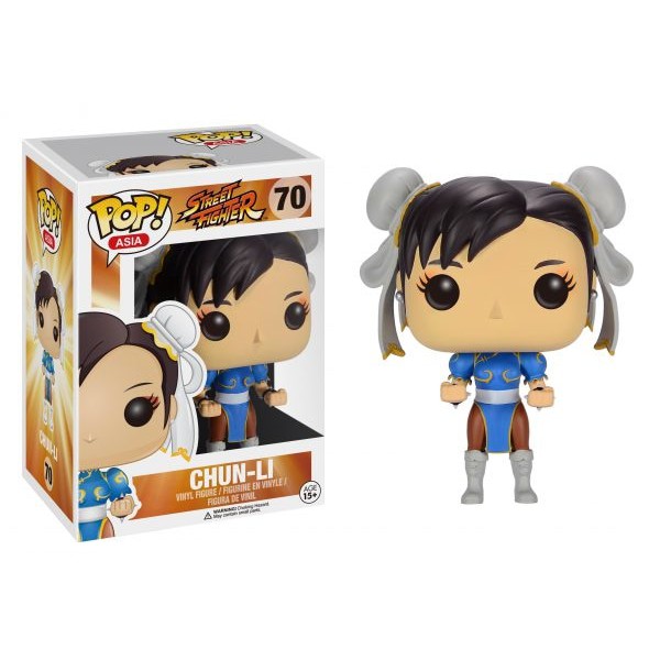 Funko Pop Asia Street Fighter - Chun-Li #70 - 653Cde - Original Asli