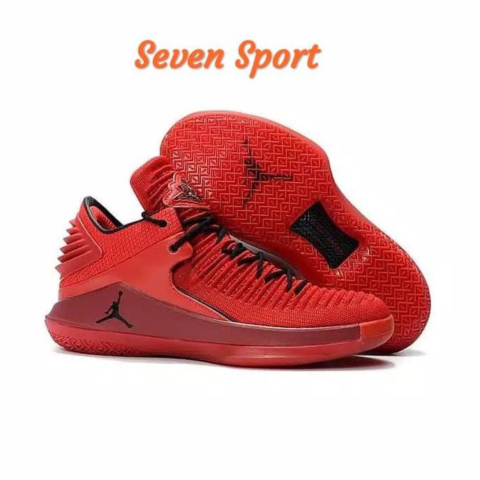 PR00M000 Sepatu Nike Air Jordan 32 XXXII Low Red Perfect Kick Original Murah