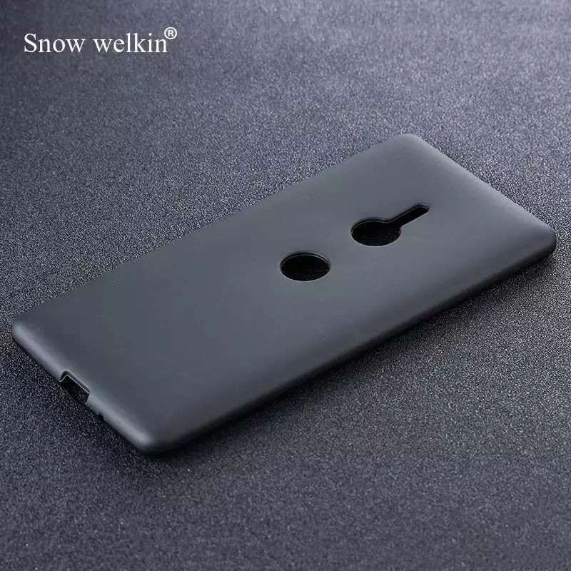 Softcase Blackmate Sony Xperia XZ3 Au Softbank Global Docomo Lentur