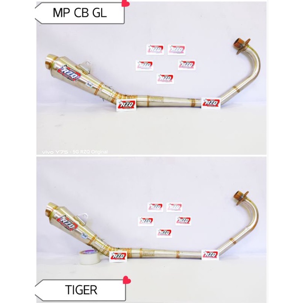 Knalpot RZQ Original kompetisi Ft Pro HEREX PNP MP CB GL TIGER