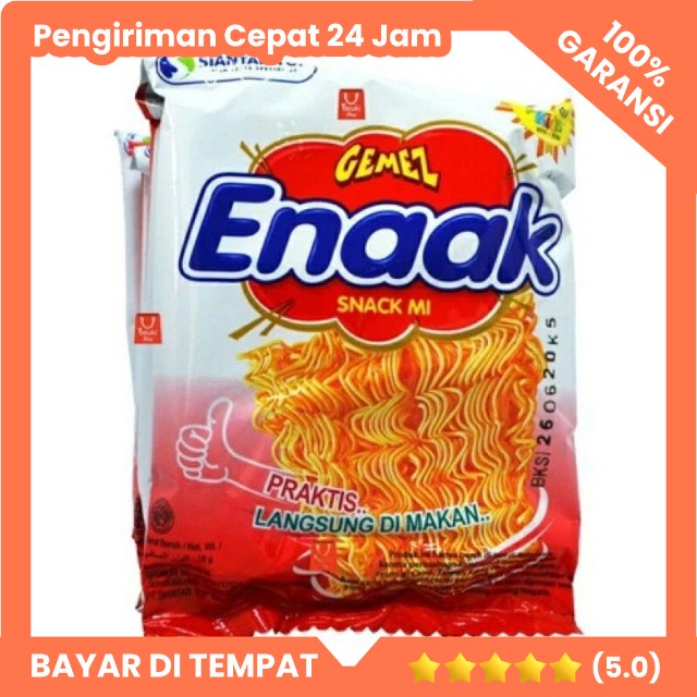 

Mi Gemez Enaak 18gr Siantar Top isi 20 Snack Hampers Rembang