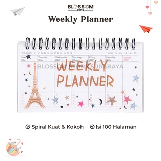 Kalender Weekly Planner Weekly Schedule Notes Memo Import Blossom Kids