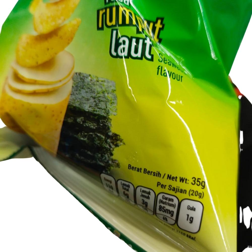 

Chitato Lite 35gr Keripik Kentang Potato Snack Rasa Rumput Laut Makanan Cemilan Seaweed