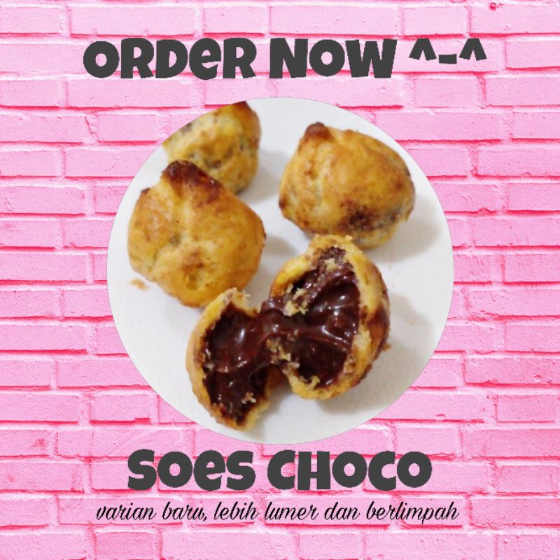 

Kemasan 250 gr Sus Coklat - GG Soes Chocolate