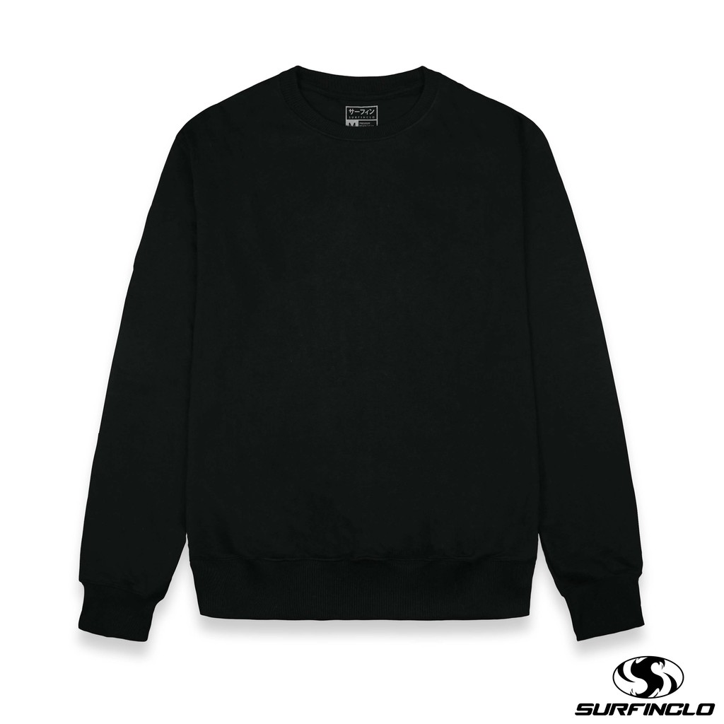 SURFINCLO SWEATSHIRT CREWNECK SWEATER POLOS BAHAN SOFT FLEECE UNISEX