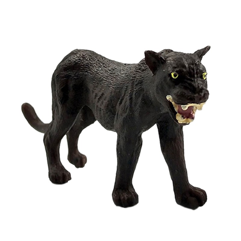 black panther animal figurine
