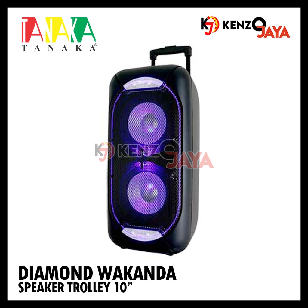 Speaker Aktif TANAKA Diamond Wakanda 10"