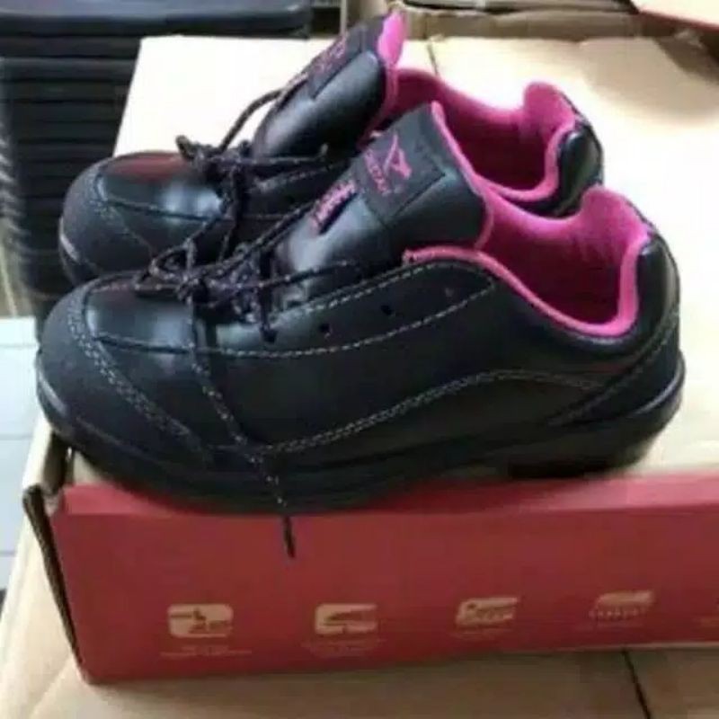 Sepatu Safety Wanita Cheetah Original Sporty ✓ Septi Septy Sefti Sefty Tahan Air Bagus Ringan Murah
