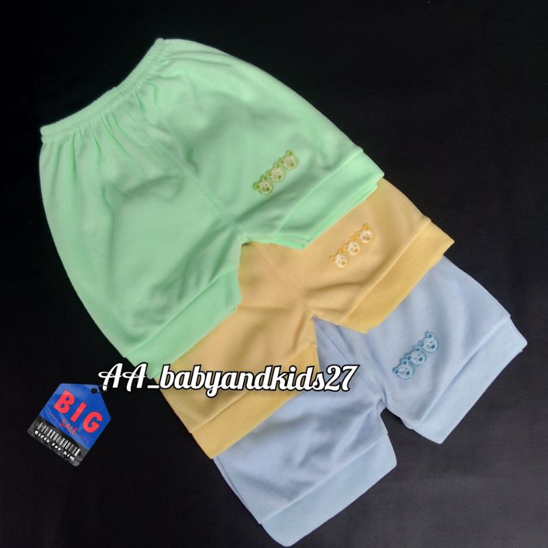 Dolphin 3PC Celana Bayi Model Segi Ukuran M L XL Lembut dan SNI