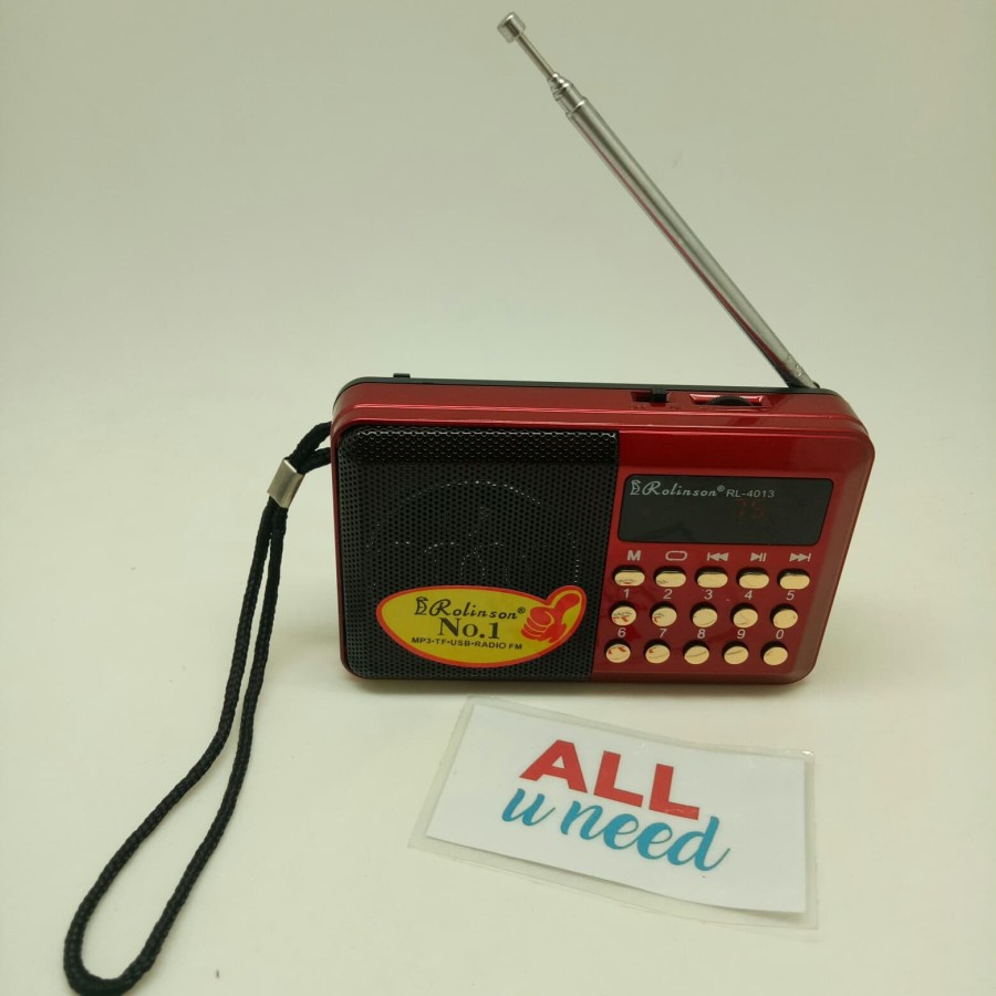 Speaker Mp3 Player Rolinson RL-4013 Bisa Untuk Ayat Alquran