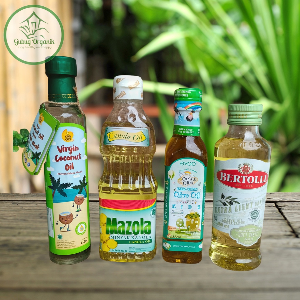 

EVOO Casa di Oliva Oil KIDS 250ml / Mazola Kanola 450ml Canola Oil / VCO Kids /minyak kelapa / Minyak Zaitun BERTOLLI