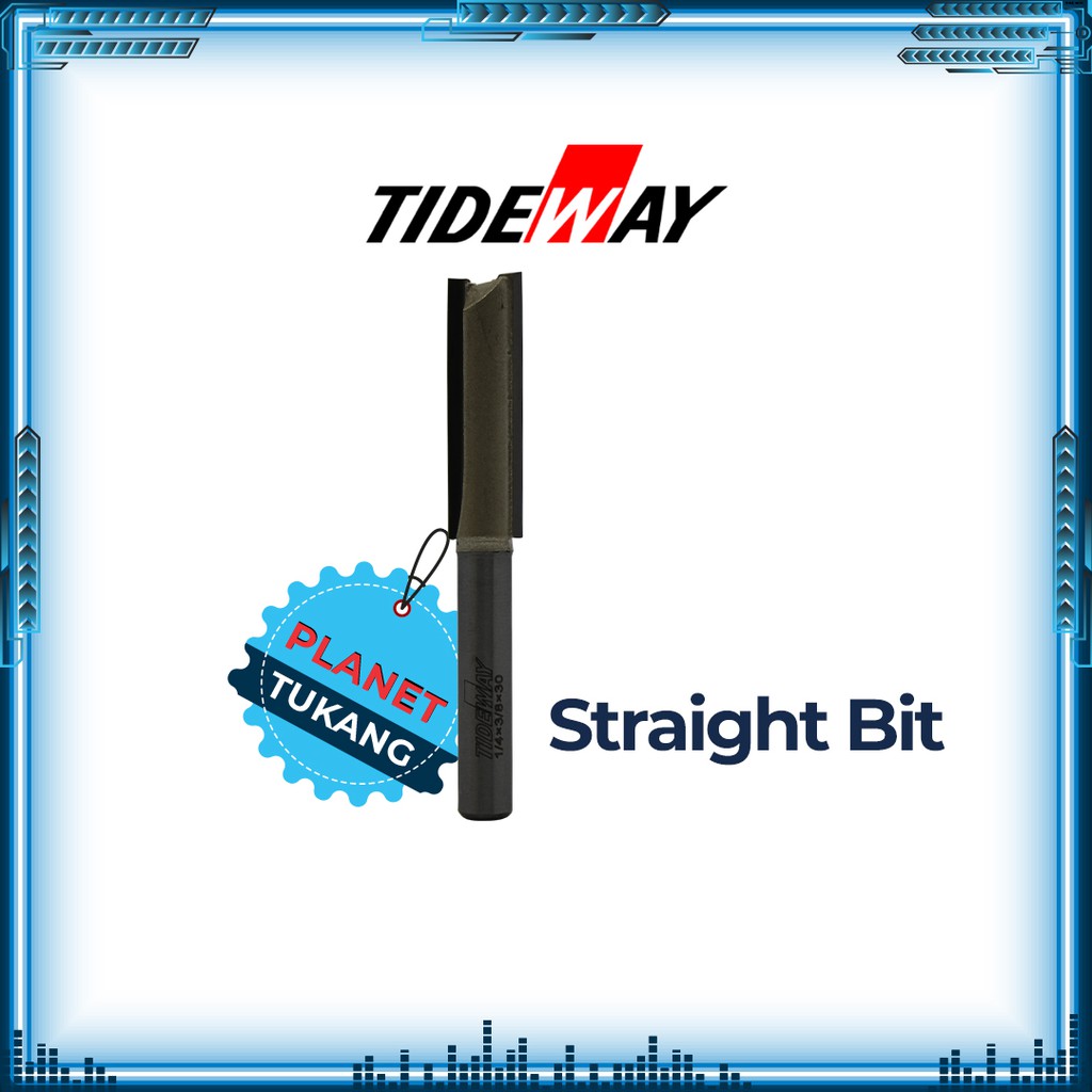 MATA ROUTER TIDEWAY Straight Bit 8MM
