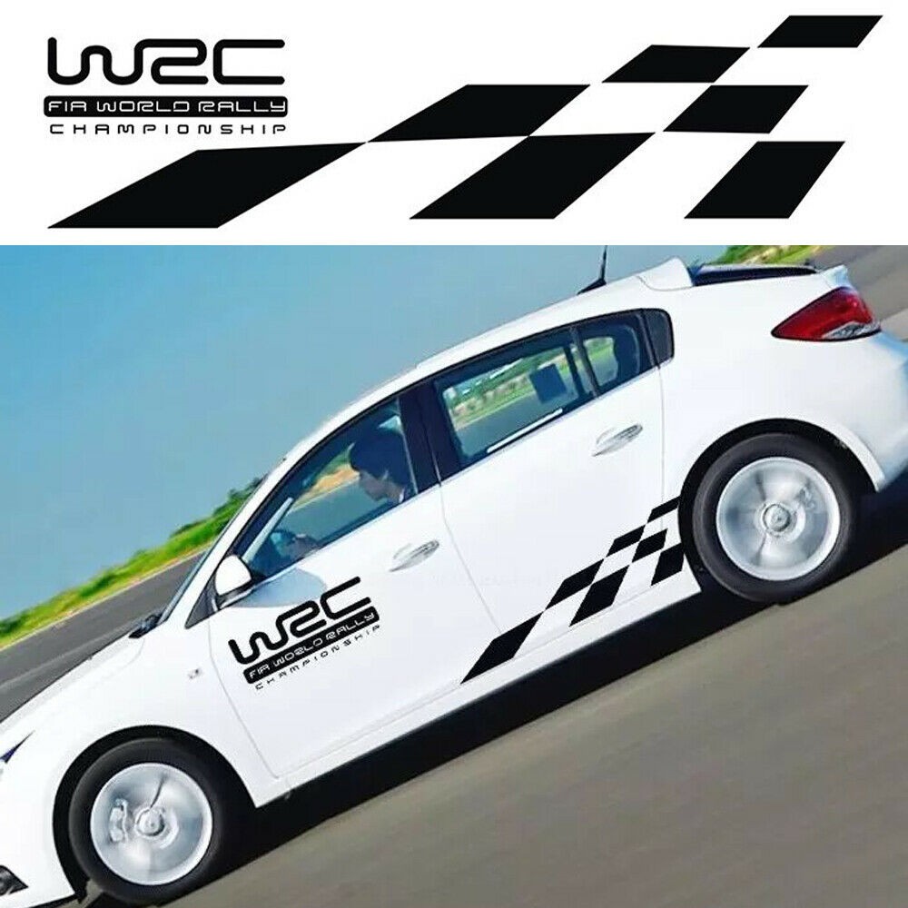 Jual Stiker Mobil Striping WRC FIA WORLD RALLY CHAMPIONSHIP Racing ...