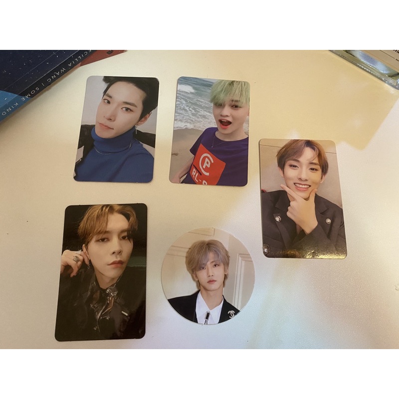 doyoung chenle winwin johnny jaemin empathy regulate we go up photo card (pc) we boom circle card (c