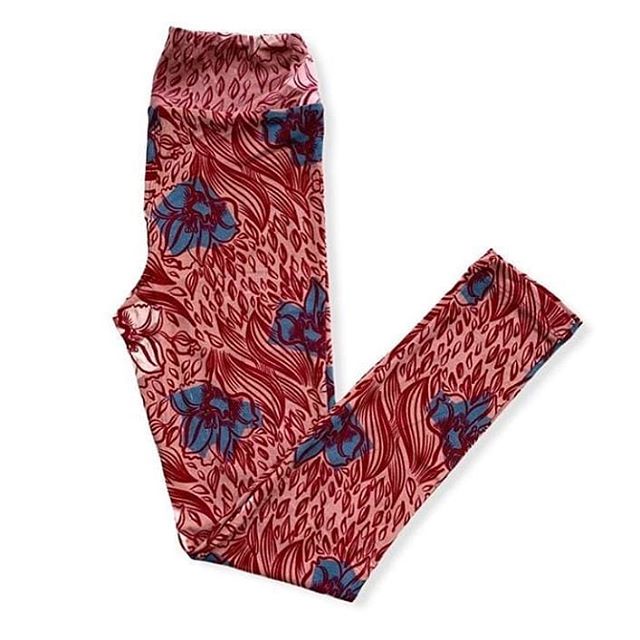 LEGGING ANAK PEREMPUAN POPMYWEAR JOE BOXER BROWN FLOWER SZ 7-8Y