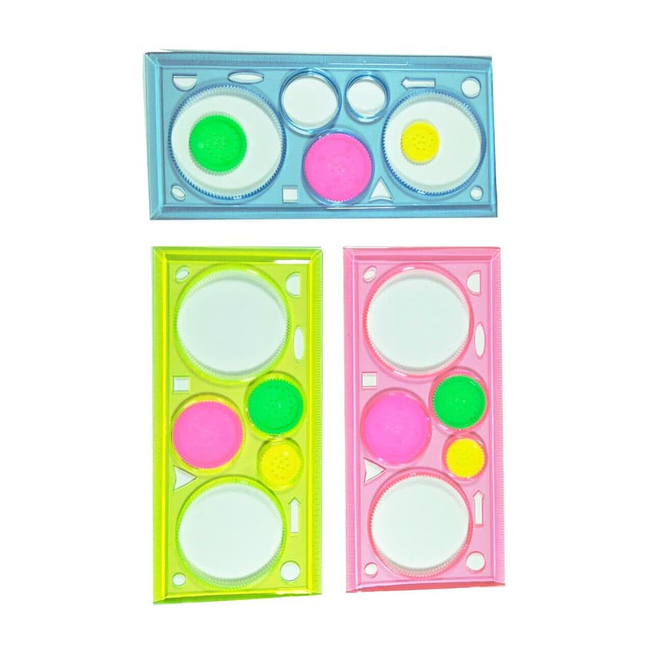 

Penggaris gambar pola bunga batik - pattern ruller - code 858 LARIS