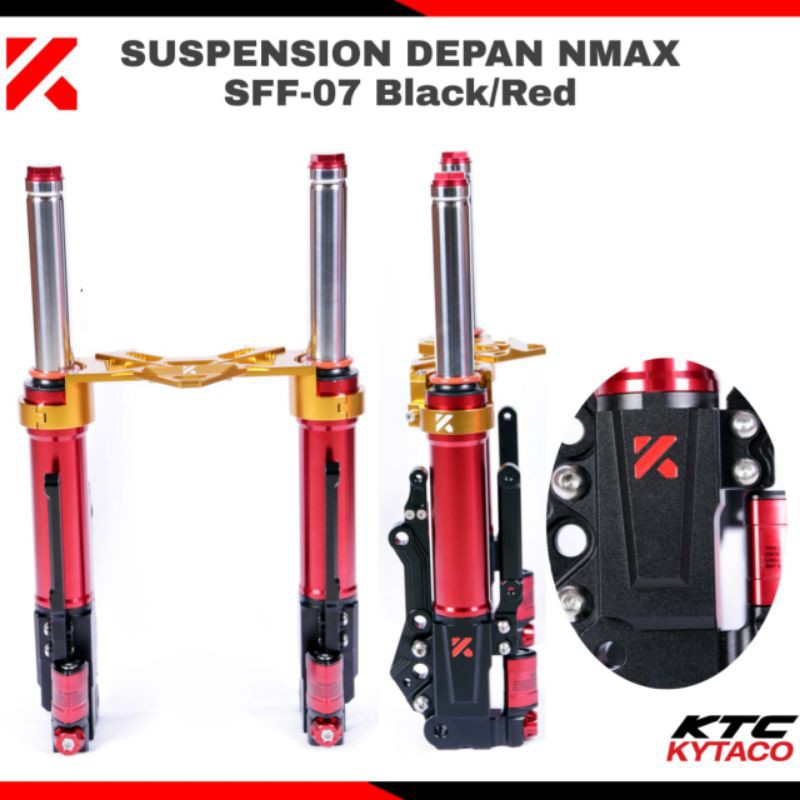 suspension shock depan plus stabilizer shock ktc kytaco original Yamaha nmax new nmax old pnp