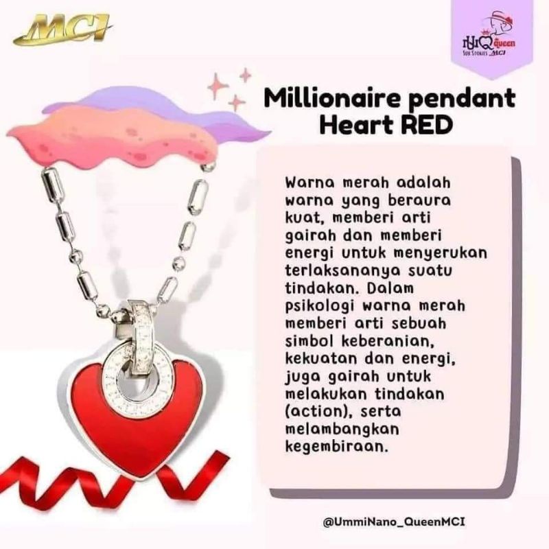 LSW HEART RED/ HEART RED MCI/ KALUNG MCI