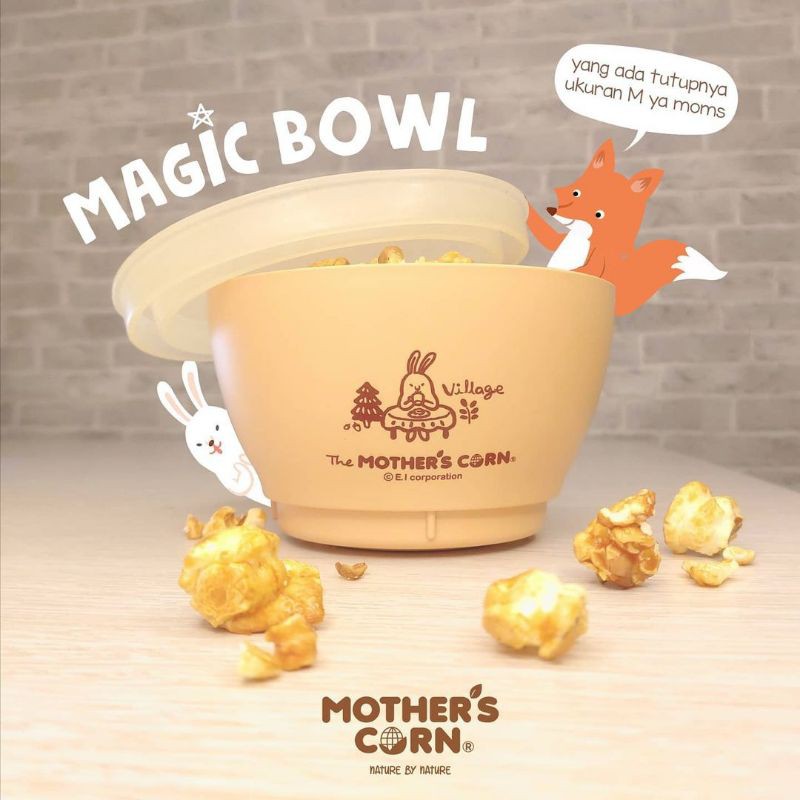 Mother's Corn Magic Bowl ( M ) with LID / Mothers Corn