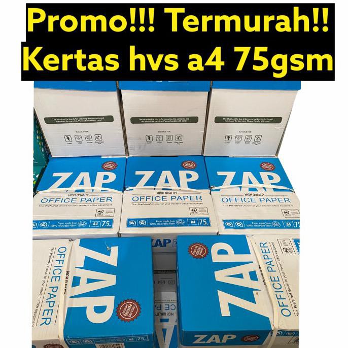

Kertas Hvs A4 75Gsm Zap/1 Dus Anijejestore