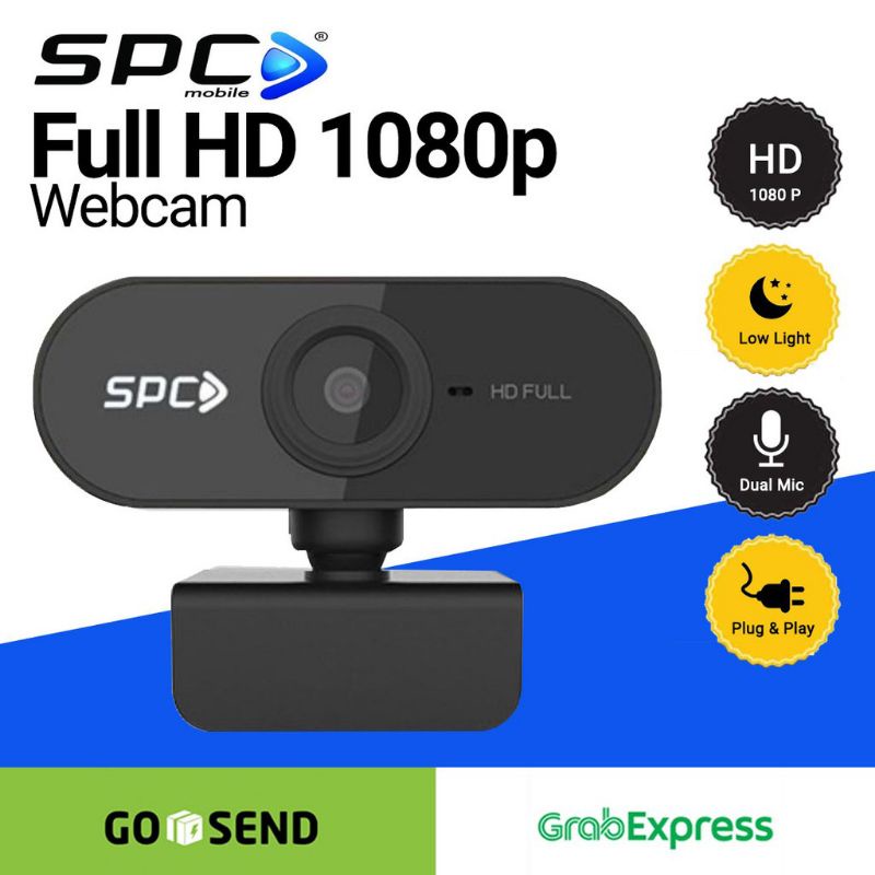 WebCam SPC WC02 1080P 2MP FULL HD Web Cam USB