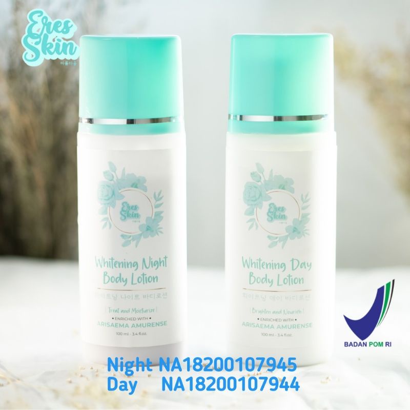 [ERESSKIN] HB PEMUTIH SUPER ERESSKIN HANDBODY DOSIS TINGGI LOTION WHITENING TUBUH, HB SIANG/MALAM