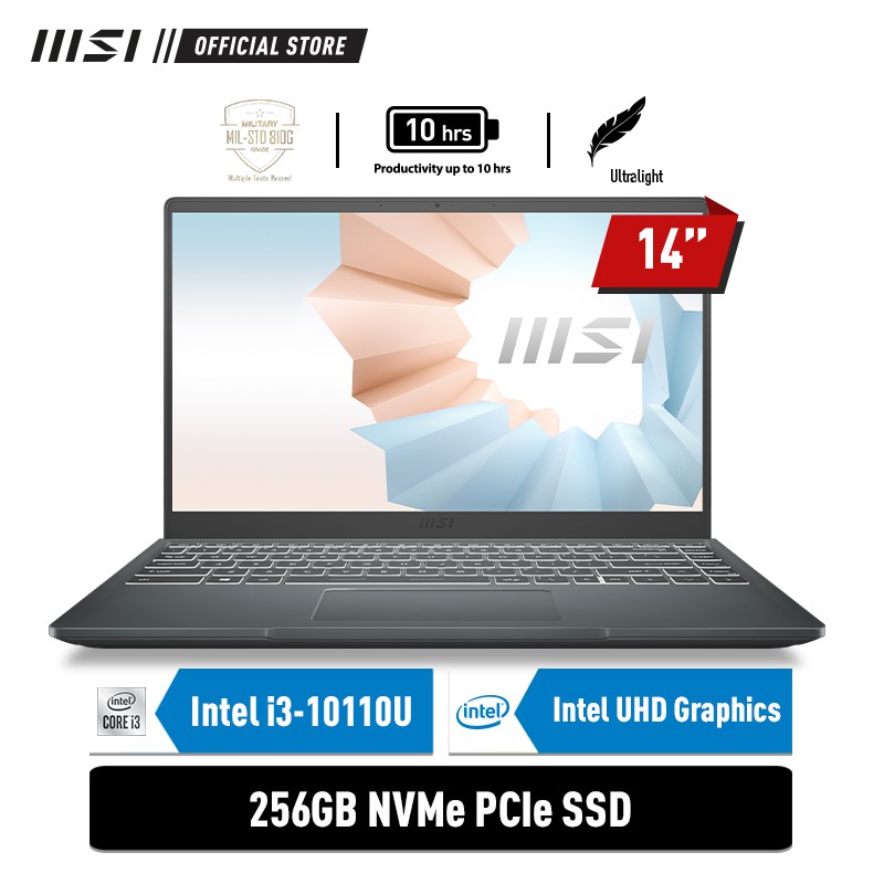 MSI Modern14 B10MW-644ID + Office 365