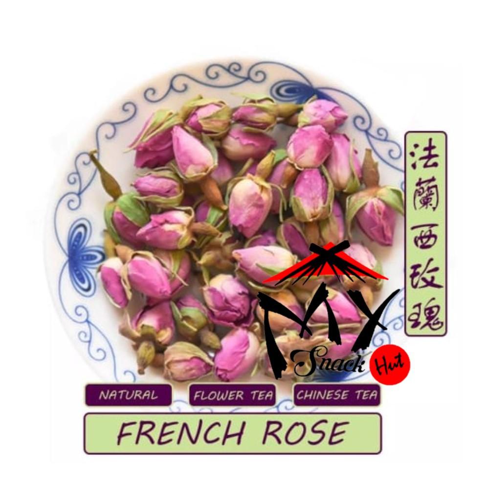 

TEH BUNGA MAWAR PERANCIS 5GR - NATURAL ORGANIC FRENCH ROSE CHINESE FLOWER TEA - FAGUO MEIGUI Berkualitas