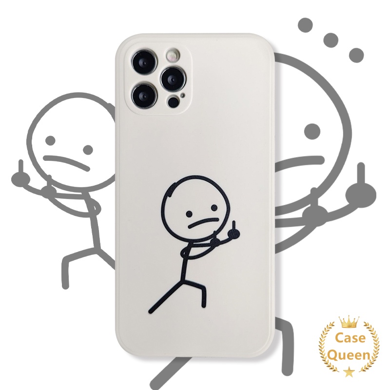 Case Motif Stickman Untuk Vivo Y21S Y51 Y15A Y21 Y12S Y15S Y51A Y17 Y15 Y50 Y91 Y33S Y20S Y11 Y20 Y30 Y95