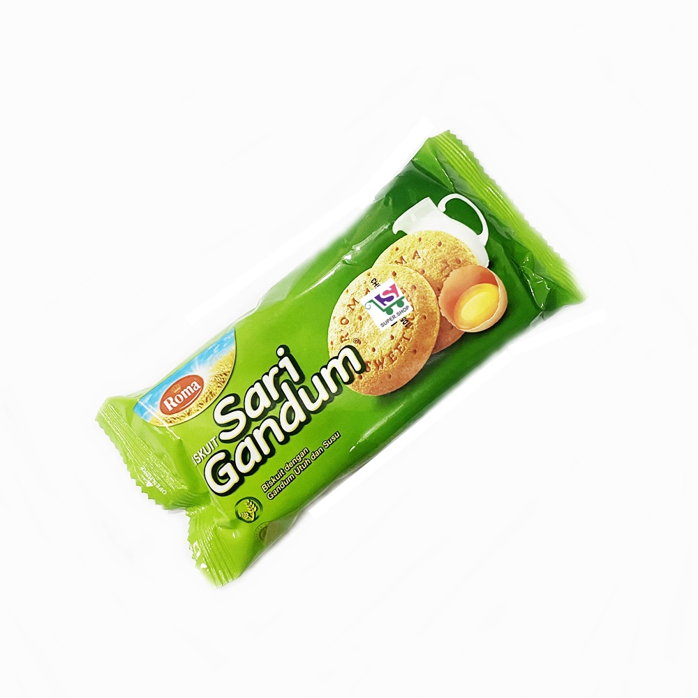 

Roma Sari Gandum Susu Biskuit 39 Gram Sachet