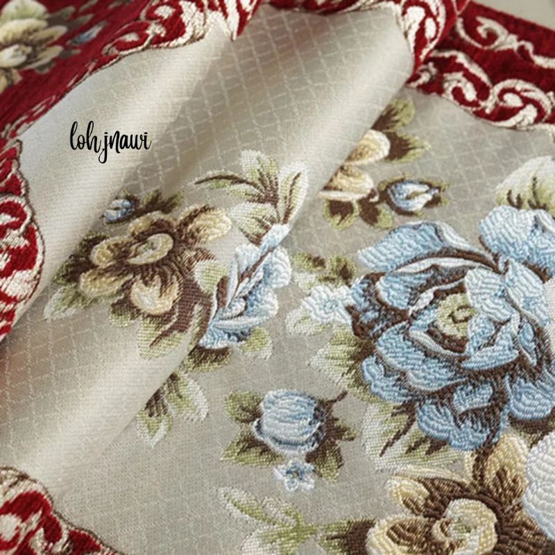 Table Runner Belgie 35x180 cm Mewah Impor European Style