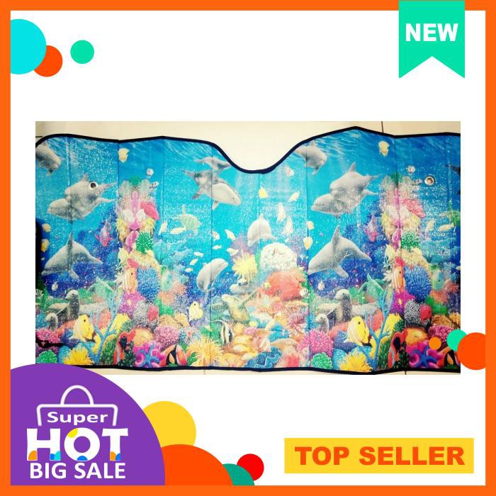 Tirai Penahan Panas Penutup Kaca Mobil Depan Belakang