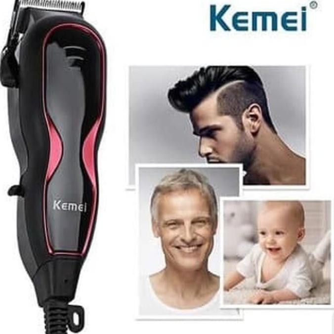 Mesin Alat Cukur Rambut Kemei Km-1027 Electrik Hair Clipper Km 1027 Ready Stok