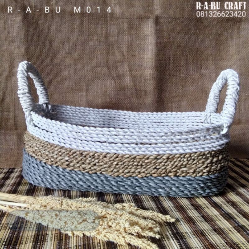 

Promo (M014) Sea Gress Keranjang 39x21cm|Laundry|Keranjang|Gift|Wadah Toples|Tempat|Basket|Vas|Storage