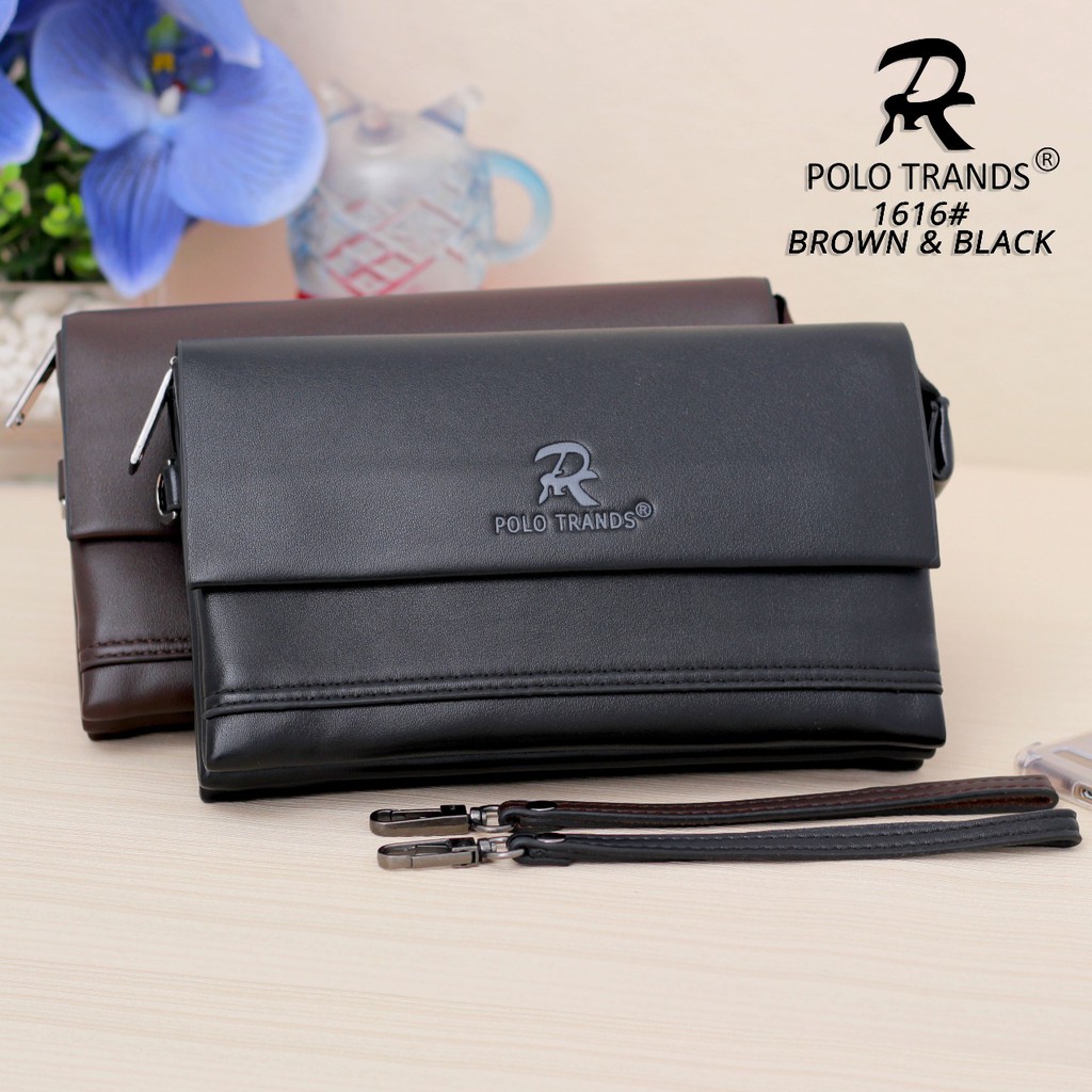 Handbag POLO TRANDS 1616 handbag kulit handbag pria handbag wanita new bag