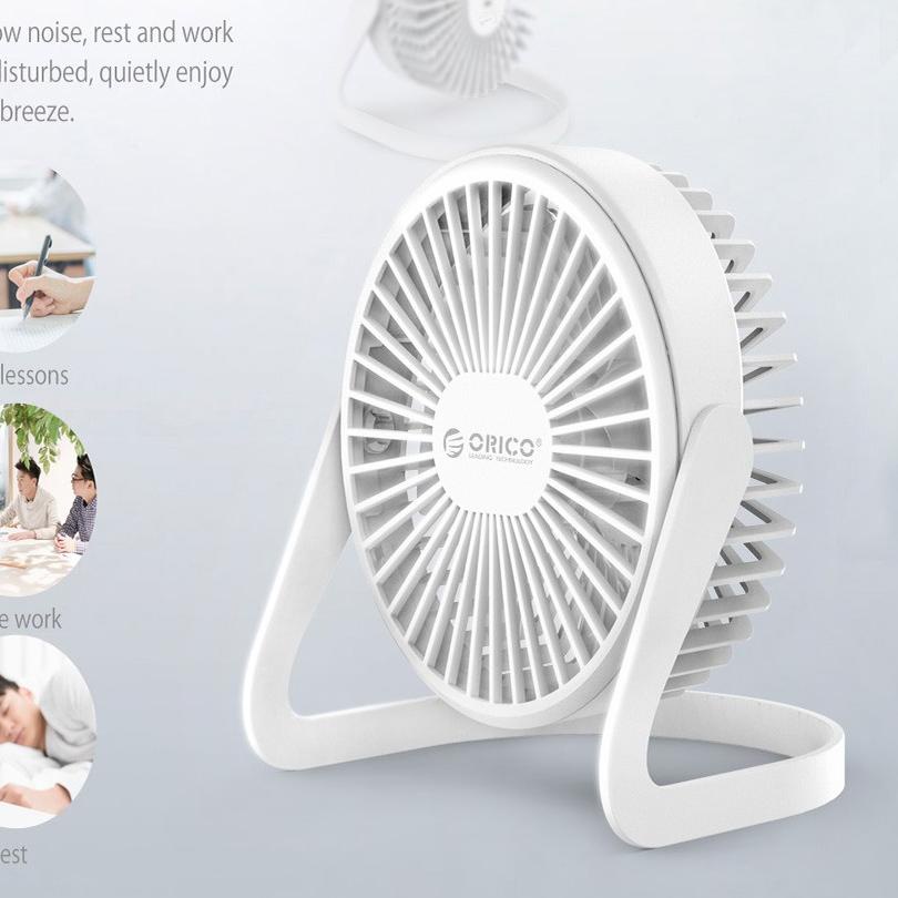 ☪ Desktop USB Mini Fan Orico FT1-2 - Kipas angin mini usb ♦