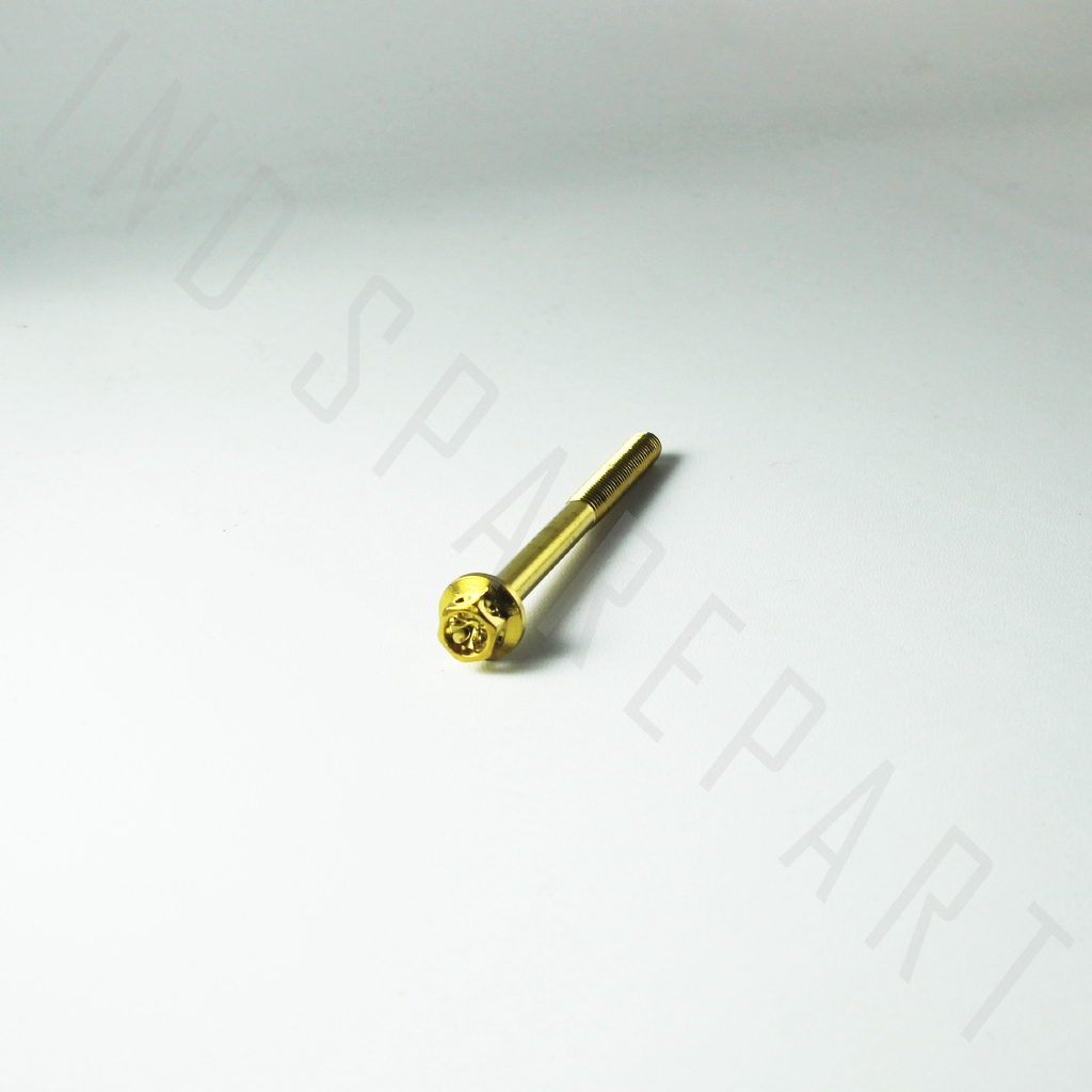 Baut-Baud Probolt-Pro Bolt Flower Gold-Emas M6x75-6x75-6 x 75 Kunci 8