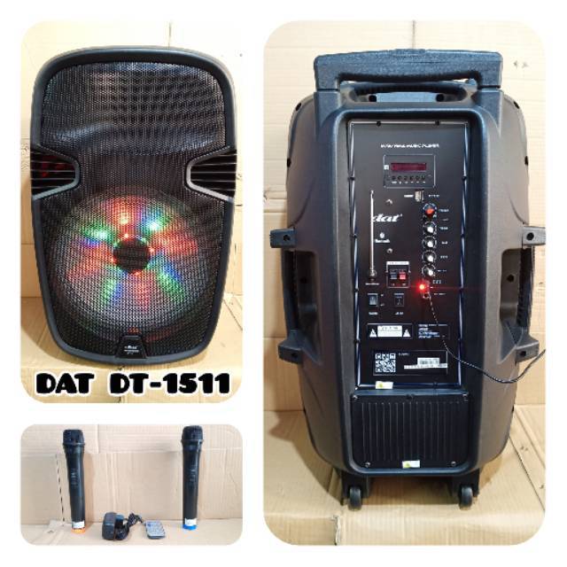 DAT DT 1511 ECO SPEAKER AKTIF 15 PORTABLE