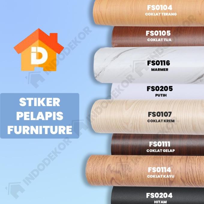 

Stiker HPL - Pelapis Kayu Triplex Meja Lemari - Sticker HPL Tacon