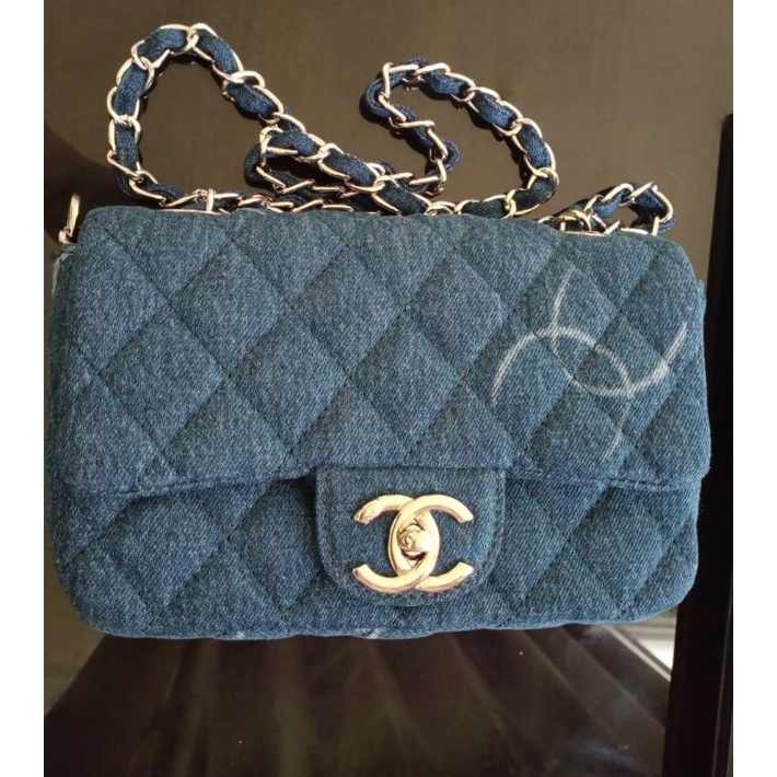 gift chanel bag warna biru