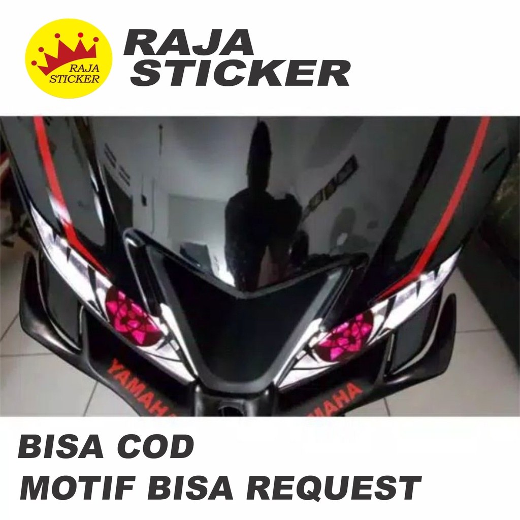 STICKER STIKER LAMPU MOTOR VARIASI HEADLAMP R15 V3 NEW