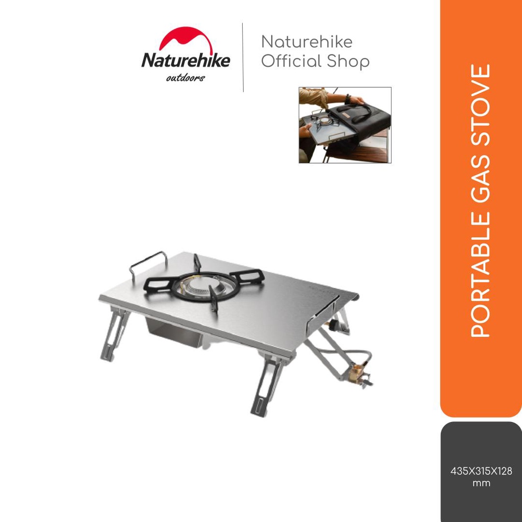Naturehike Portable Gas Stove Nh20Rj001 Kompor Outdoor Camping