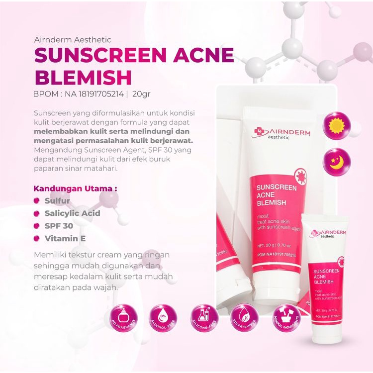 Airnderm Aesthetic Paket Acne Action FREE POUCH (by AIRIN BEAUTY)-5