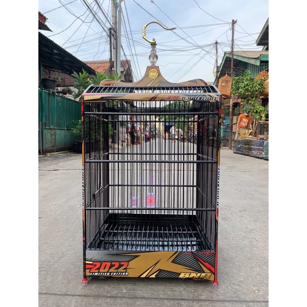 sangkar kandang kotak BNR decal limited 2022 no 2