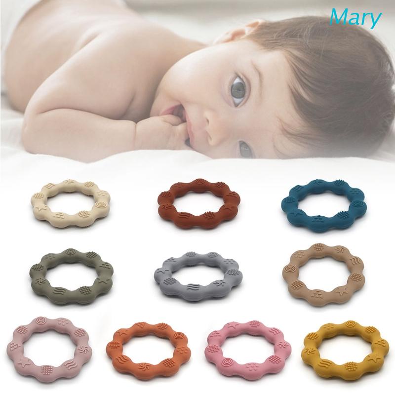 Mary Mainan Teether Bayi Bahan Silikon Food Grade