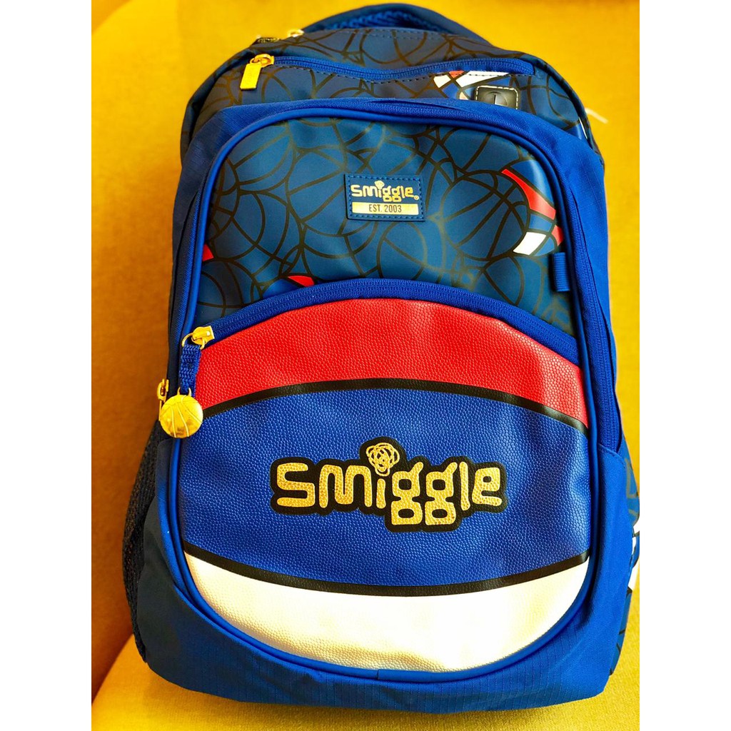 smiggle basketball backpack